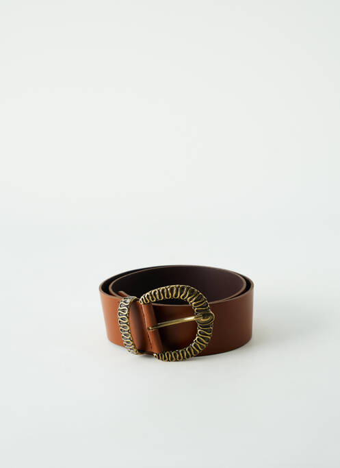 Ceinture marron SIGNE NATURE pour femme