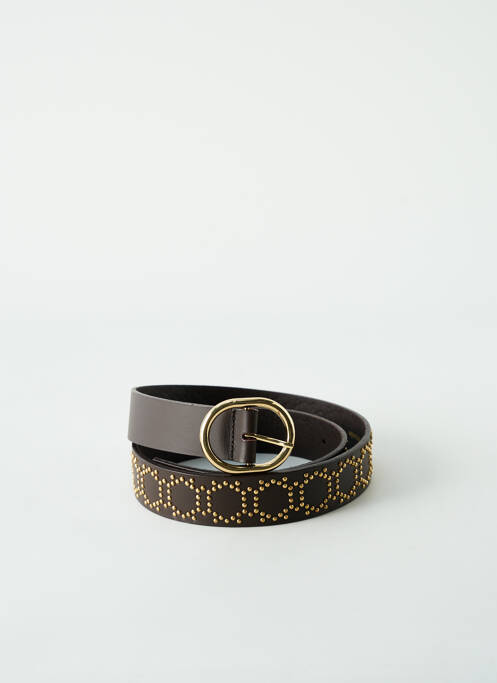 Ceinture marron LA FEE MARABOUTEE pour femme