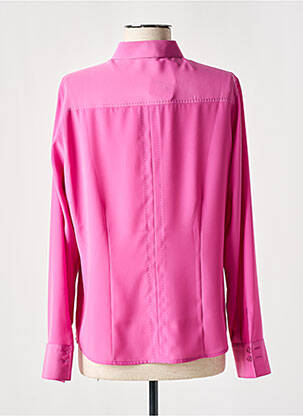 Chemisier tissage crêpe manches longues rose SOMMERMANN femme
