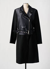 Manteau long noir EVA KAYAN pour femme seconde vue