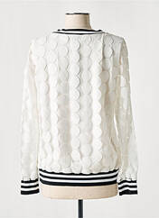 Sweat-shirt beige COMMA, pour femme seconde vue