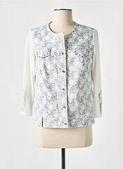Veste casual bleu POUPEE CHIC pour femme seconde vue