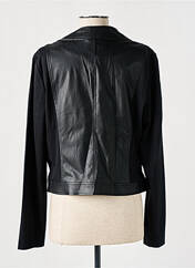 Veste simili cuir noir COMMA, pour femme seconde vue