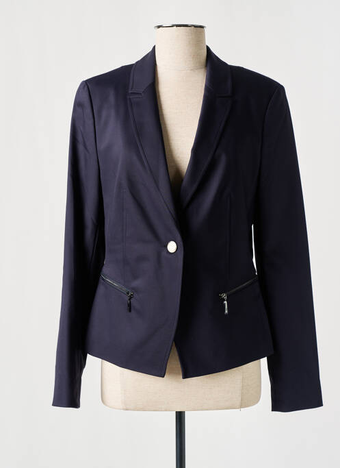 Blazer bleu COMMA, pour femme