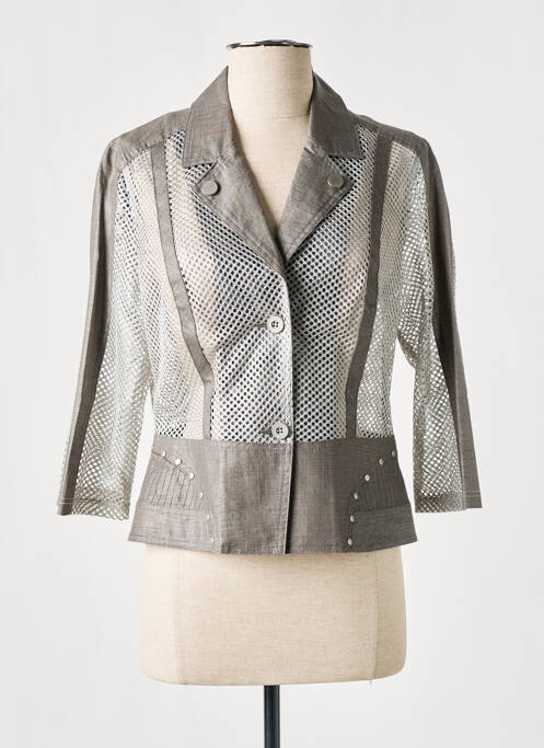 Blazer gris LESLIE pour femme