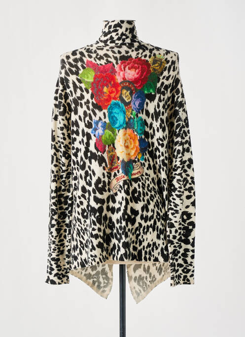 Gilet manches longues noir FUEGO WOMAN pour femme