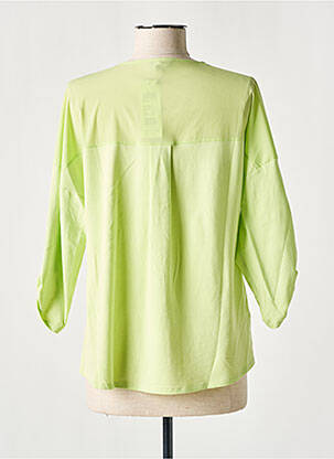 Blouse manches 3/4 manches 3/4 vert BASLER femme