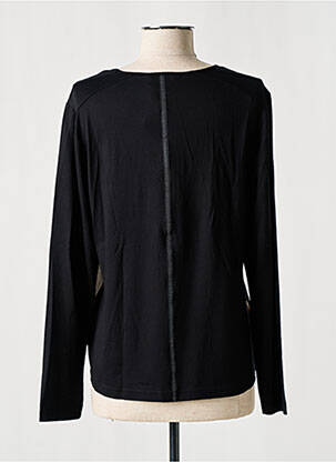 T-shirt manches longues manches longues noir PURE BY LUCIA femme