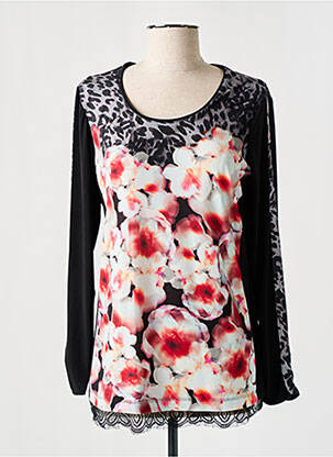 T-shirt manches longues manches longues noir SOMMERMANN femme