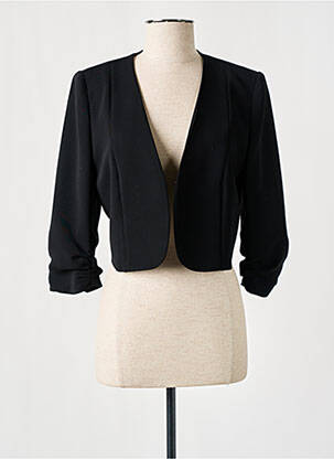 Boléro tissage crêpe noir COMMA, femme