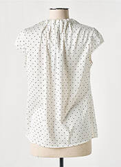 Blouse beige COMMA, pour femme seconde vue