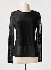 Top noir AKHESA pour femme seconde vue