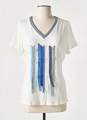 T-shirt beige LESLIE pour femme seconde vue