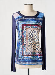 T-shirt bleu LESLIE pour femme seconde vue