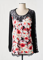 T-shirt noir SOMMERMANN pour femme seconde vue