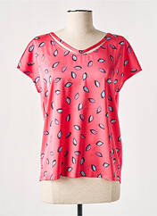 T-shirt rose COMMA, pour femme seconde vue