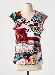 T-shirt rouge GEVANA pour femme seconde vue