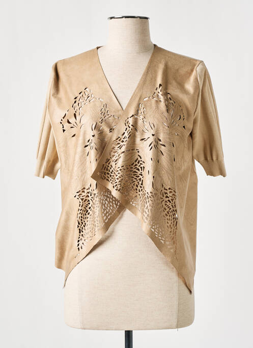 Boléro beige LESLIE pour femme