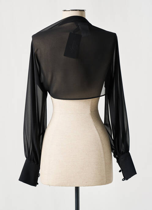 Boléro noir FRANK LYMAN pour femme