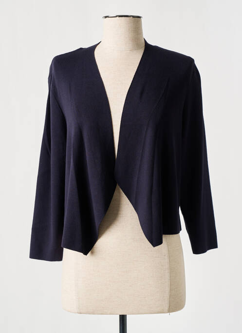 Gilet manches longues bleu COMMA, pour femme