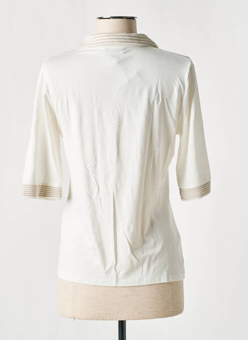 Polo beige MARIA BELLENTANI pour femme