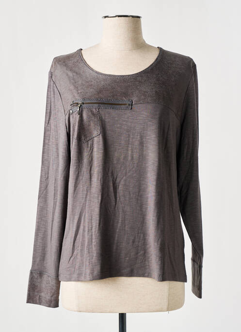 Polo marron PAUPORTÉ pour femme