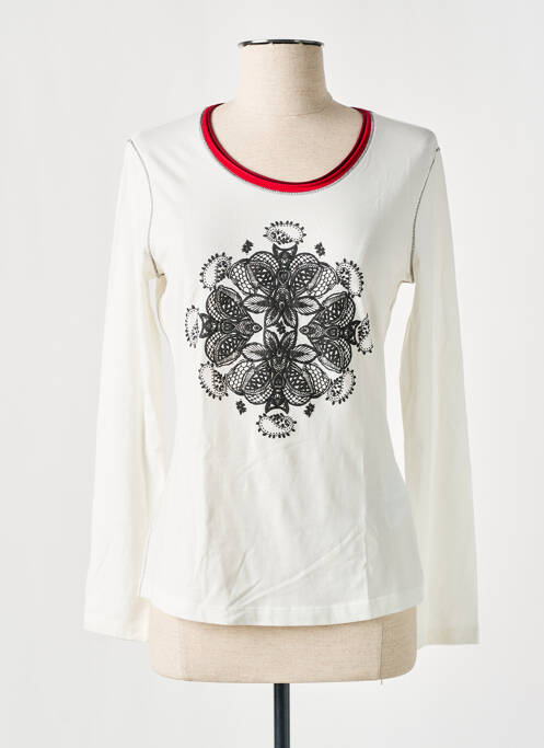 T-shirt beige BASLER pour femme