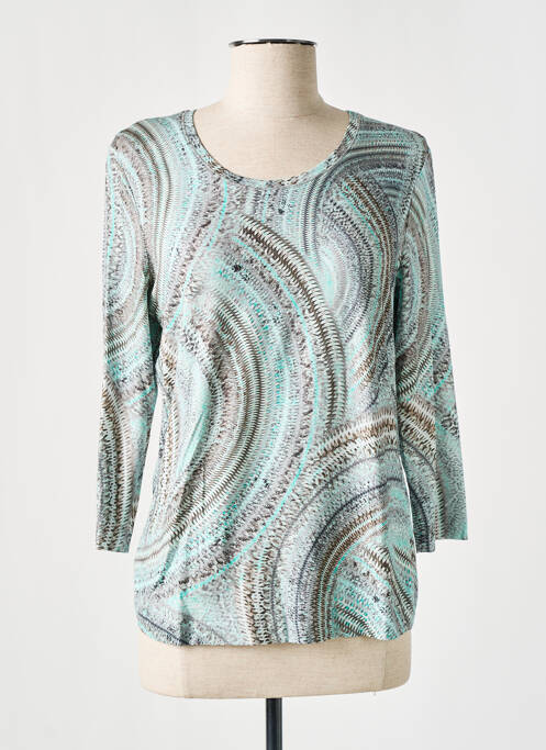 T-shirt bleu BASLER pour femme