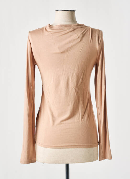 T-shirt marron LESLIE pour femme