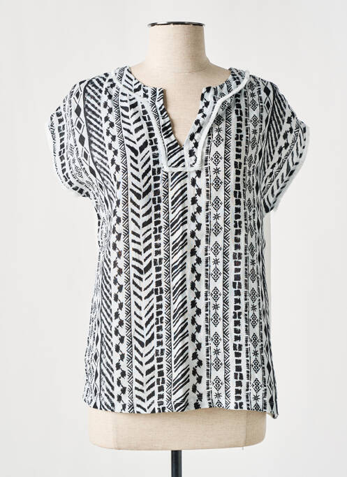 T-shirt noir DEVERNOIS pour femme