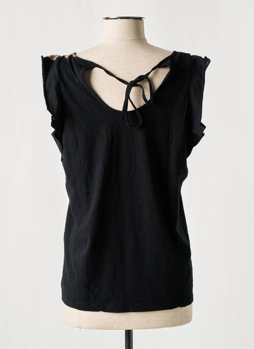 T-shirt noir EVA KAYAN pour femme