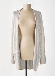 Gilet manches longues gris FABER pour femme seconde vue