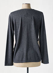 Gilet manches longues gris GEVANA pour femme seconde vue