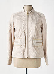 Veste casual beige EL INTERNATIONALE pour femme seconde vue