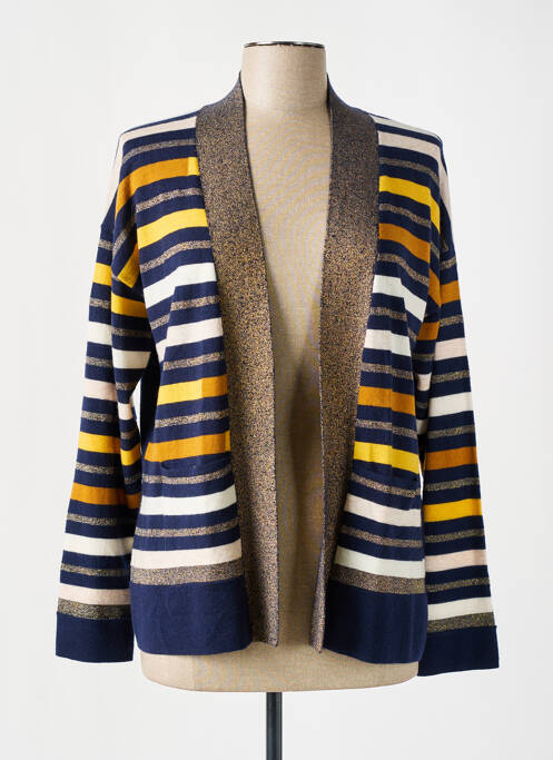 Gilet manches longues bleu FUEGO WOMAN pour femme
