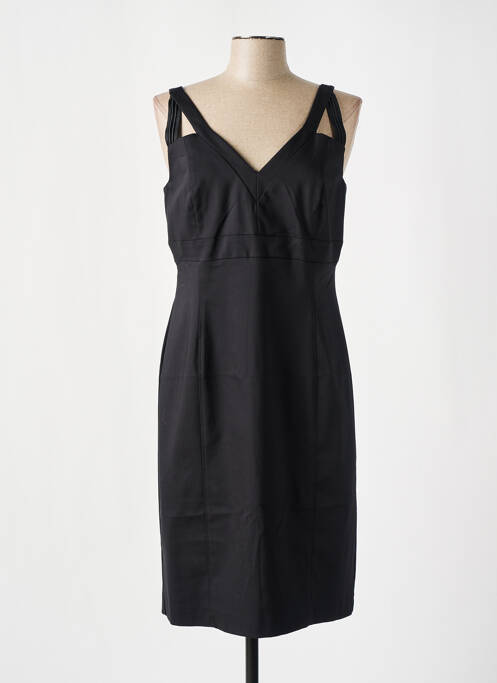 Robe mi-longue noir EVA KAYAN pour femme
