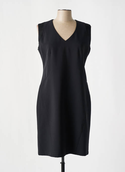 Robe mi-longue noir EVA KAYAN pour femme
