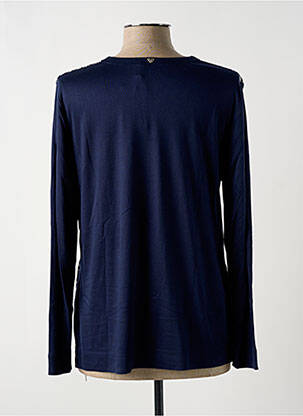 T-shirt manches longues manches longues bleu PURE BY LUCIA femme