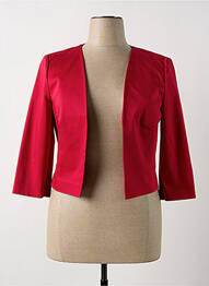 Veste chic col v rouge VERA MONT femme