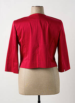 Veste chic col v rouge VERA MONT femme