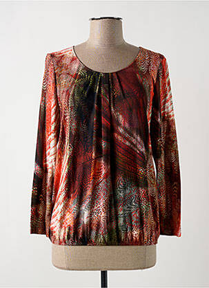 T-shirt manches longues manches longues orange SOMMERMANN femme