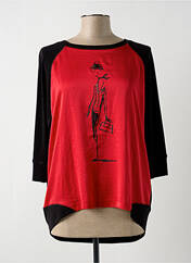 Blouse rouge SOMMERMANN pour femme seconde vue