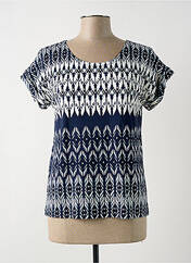 T-shirt bleu DEVERNOIS pour femme seconde vue