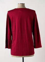 T-shirt rouge FABER pour femme seconde vue