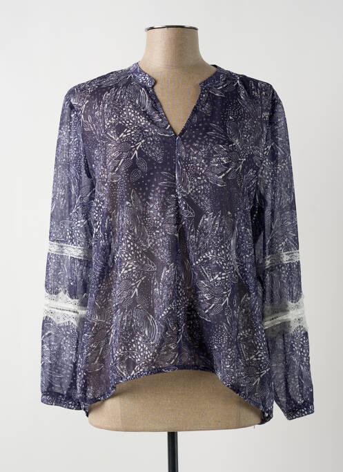 Blouse bleu EVA KAYAN pour femme