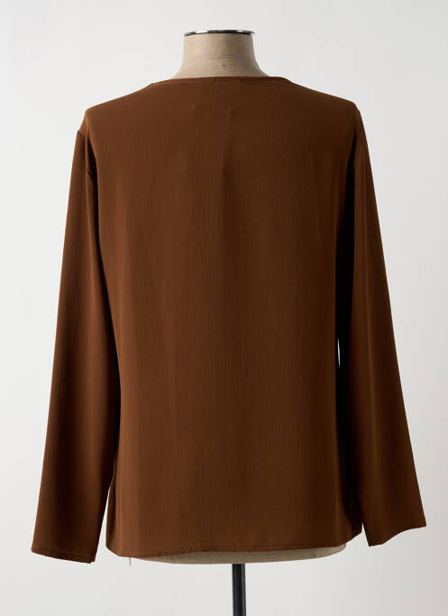 Blouse marron WEINBERG pour femme