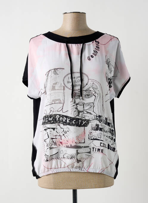 Blouse noir FABER pour femme