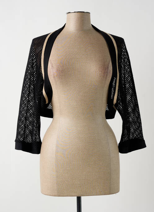 Boléro noir FUEGO WOMAN pour femme