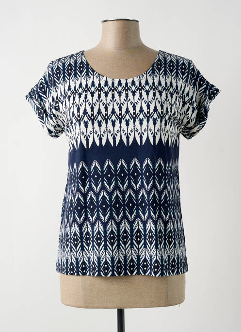 T-shirt bleu DEVERNOIS pour femme