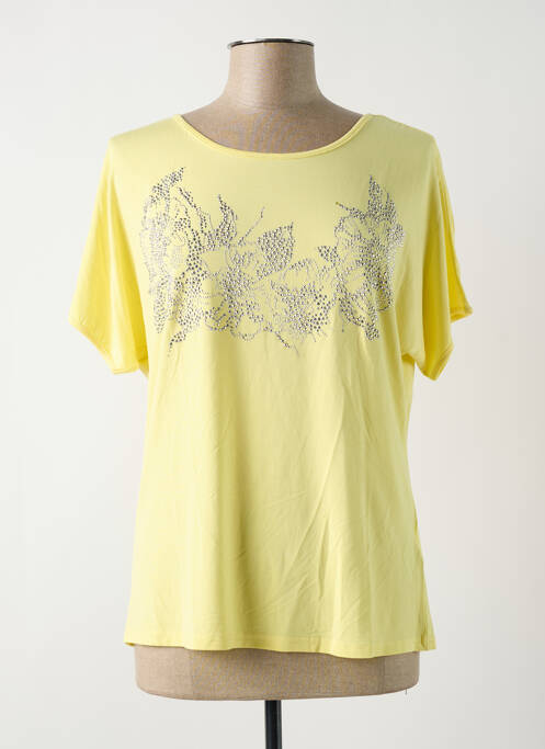 T-shirt jaune LESLIE pour femme